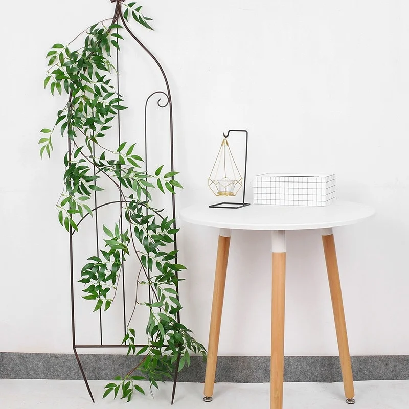 

Artificial Rattan 1.7mWillow Leaf Rattan DIY Wedding Ceiling Silk Flower Air Conditioning Pipe Winding Vines Rattan Holiday Gift