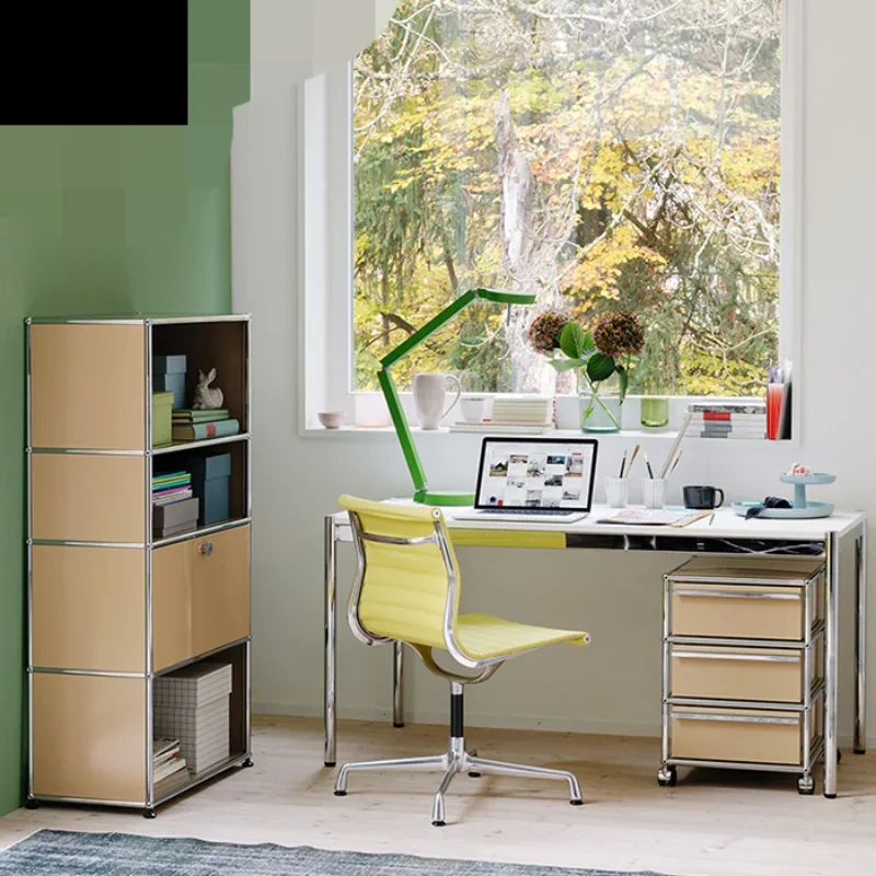 Комбинированный книжный шкаф китайский античный комбинированный