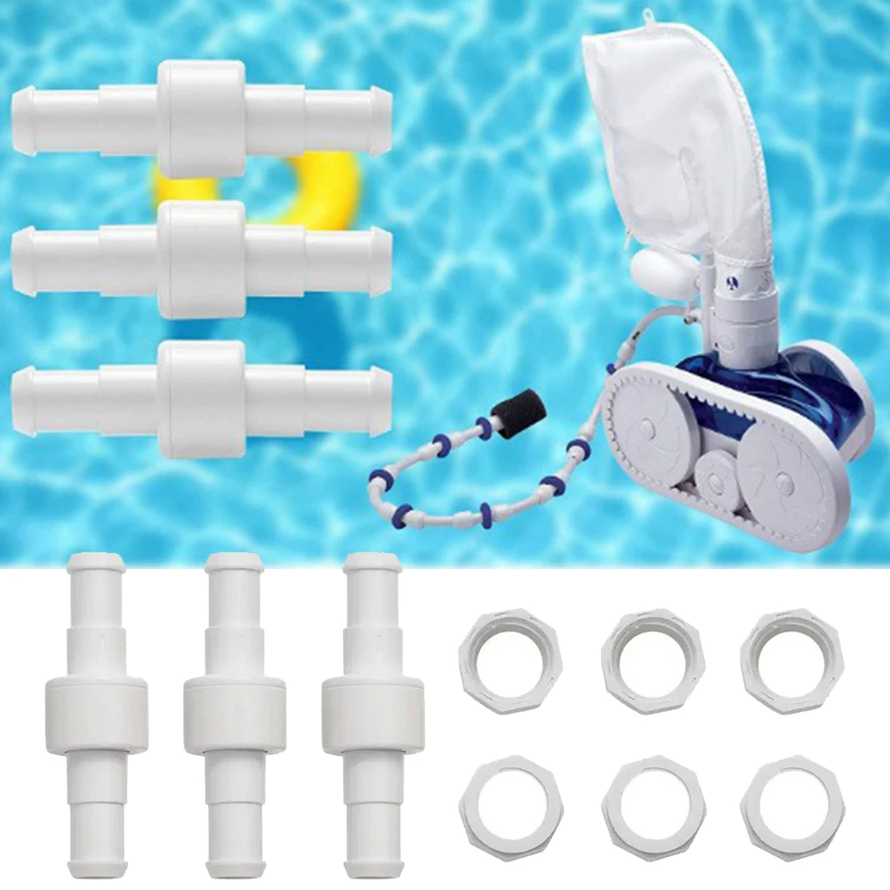 

Practical Pool Cleaner Parts Plastic 180 Pool Cleaner 3 PK Hose Swivel D20 Durable For Polaris 280 High Quality