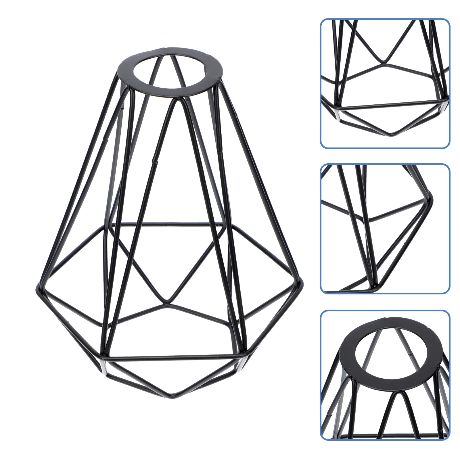 

Lamp Shade Lampshade Light Ceiling Irregular Industrial Fixture Guard Drum Cylinderhome Cover Candlestick Accessory