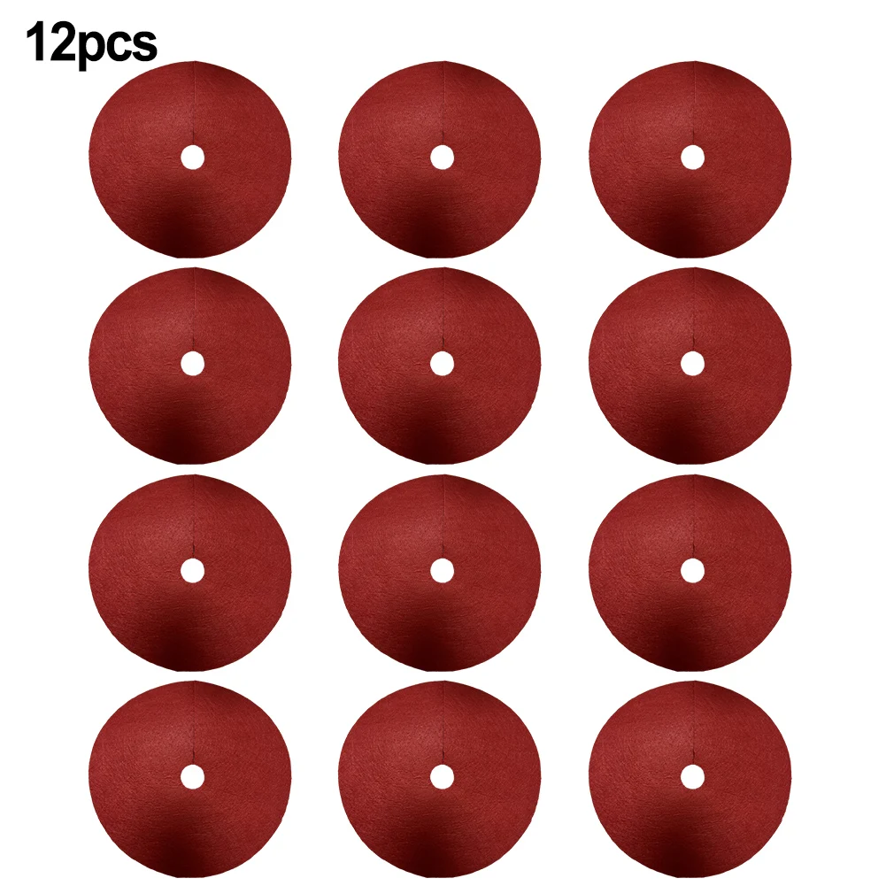 

12pcs Mulch Ring Tree Protector Mats Tree Guard Shading Mat For Vegetable Garden Made Nonwovens Weeding Cloth