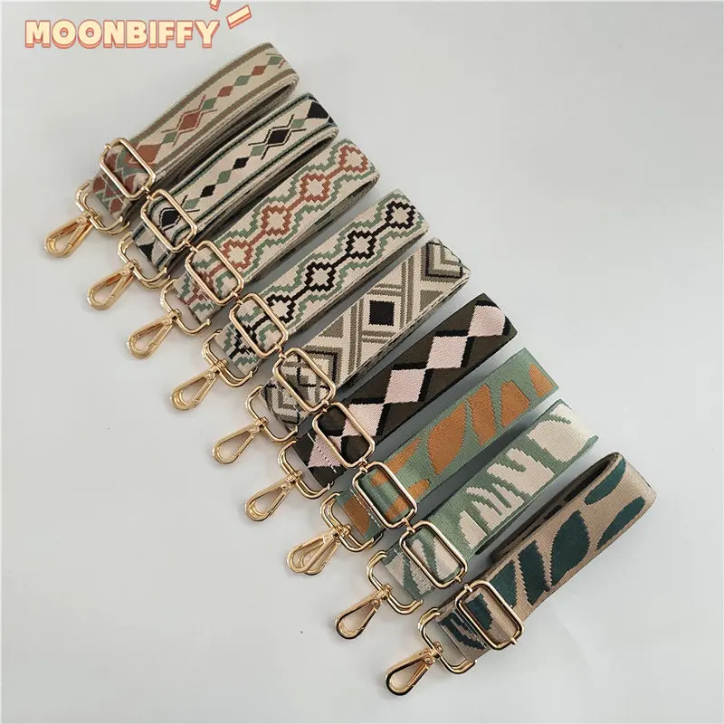 

Нейлоновый ремешок для женской сумки, цветной широкий ремень через плечо, Аксессуары для женских мессенджеров