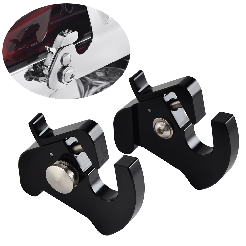 

Detachable Rotary Latch Kit For Harley Touring Sportster 883 1200 Road King Road Street CVO Ultra Fat Boy XL883 XL1200 2010-2018