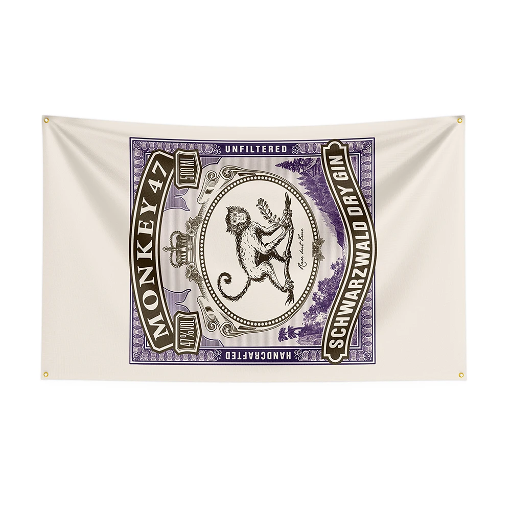 

3x5Ft Monkey 47 Flag Polyester Printed Beer Banner -ft Flag Decor,flag Decoration Banner Flag Banner