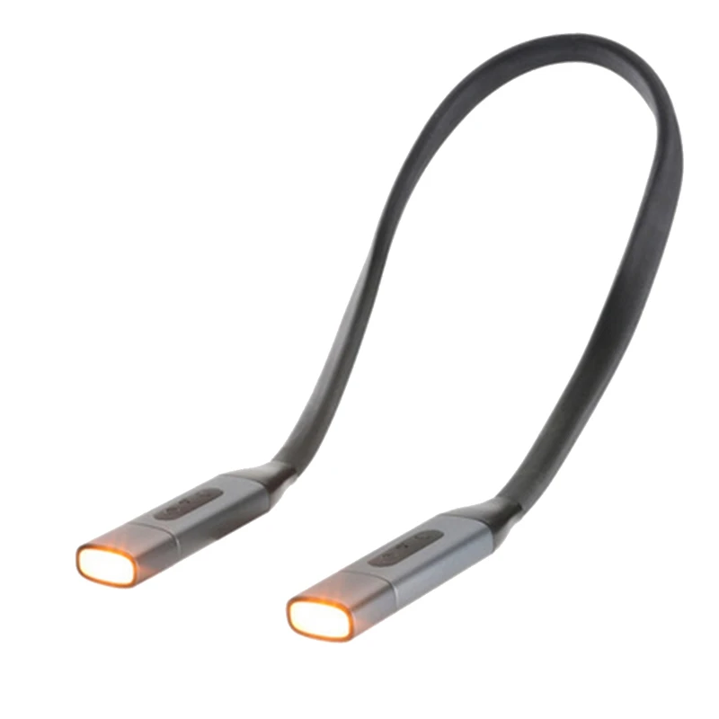 

USB-перезаряжаемая лампа для чтения, 3 цвета, с плавным затемнением