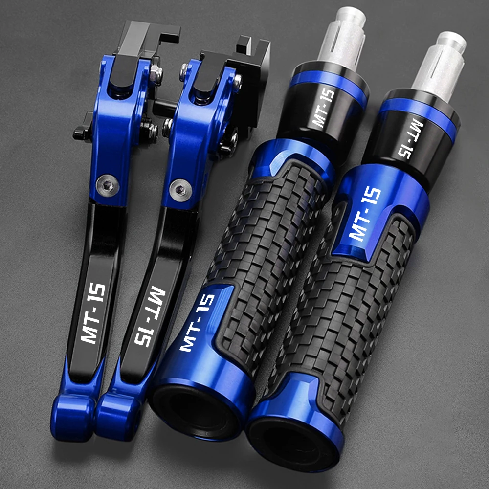 

For YAMAHA MT125 Motorcycle Brake Clutch Levers 7/8"22MM Hand Grips Handlebar Ends MT 125 MT-125 2014-2023 2022 2021 2020 2019