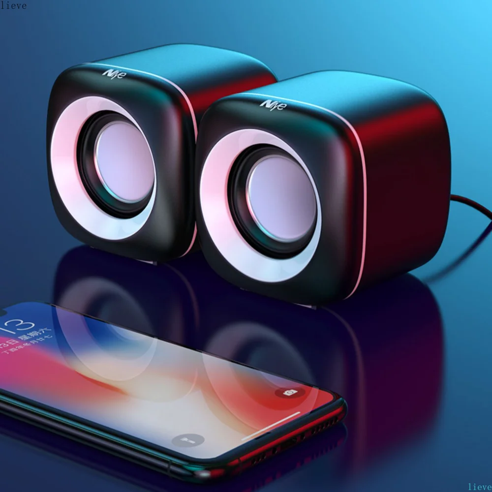

New USB Wired Computer Speakers Deep Bass Sound Box Speaker For PC Laptop Powerful Subwoofer Multimedia Loudspeaker Not Soundbar