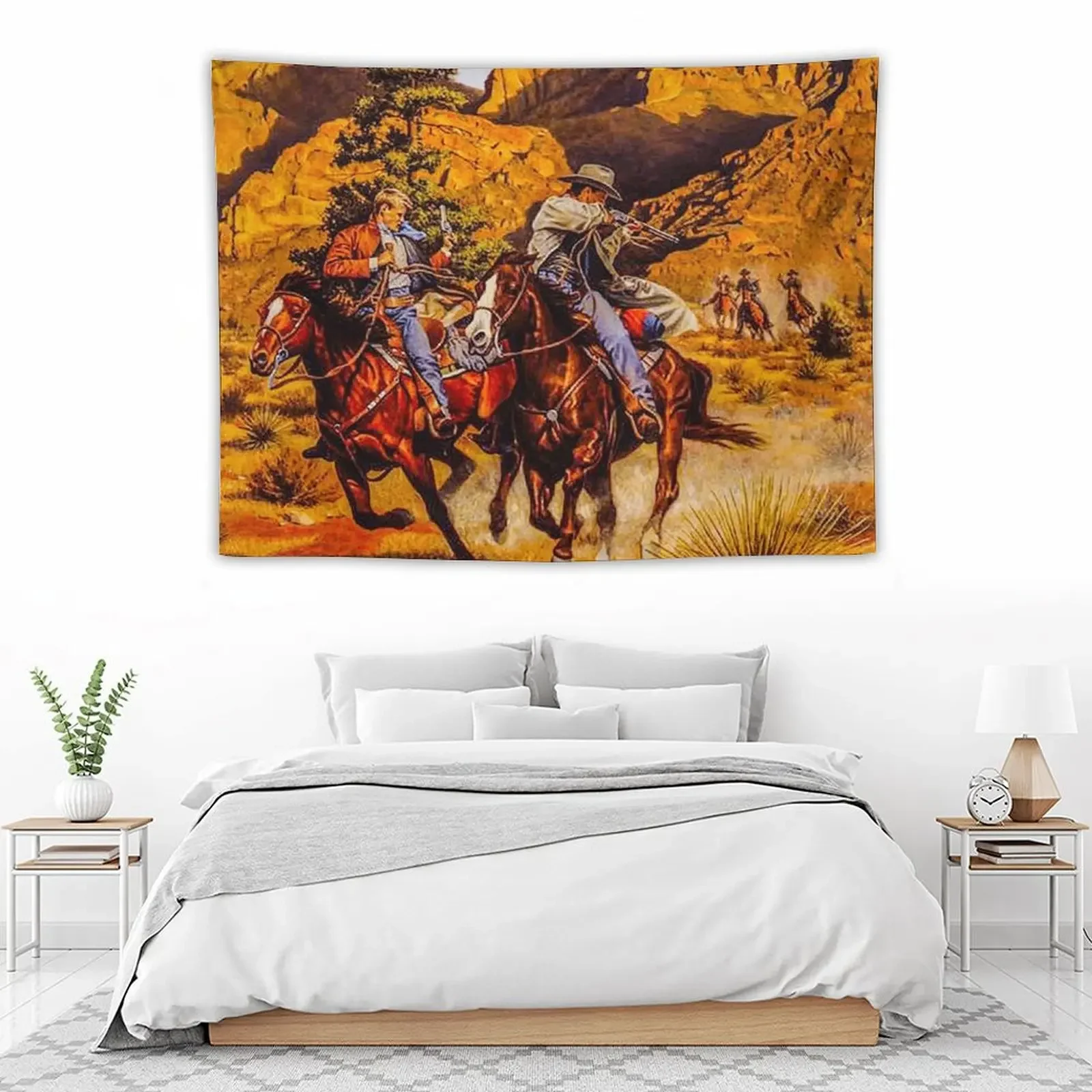 Fwc 5192 г. традиционный ковбойский гобелен в стиле старой дикой природы украшение