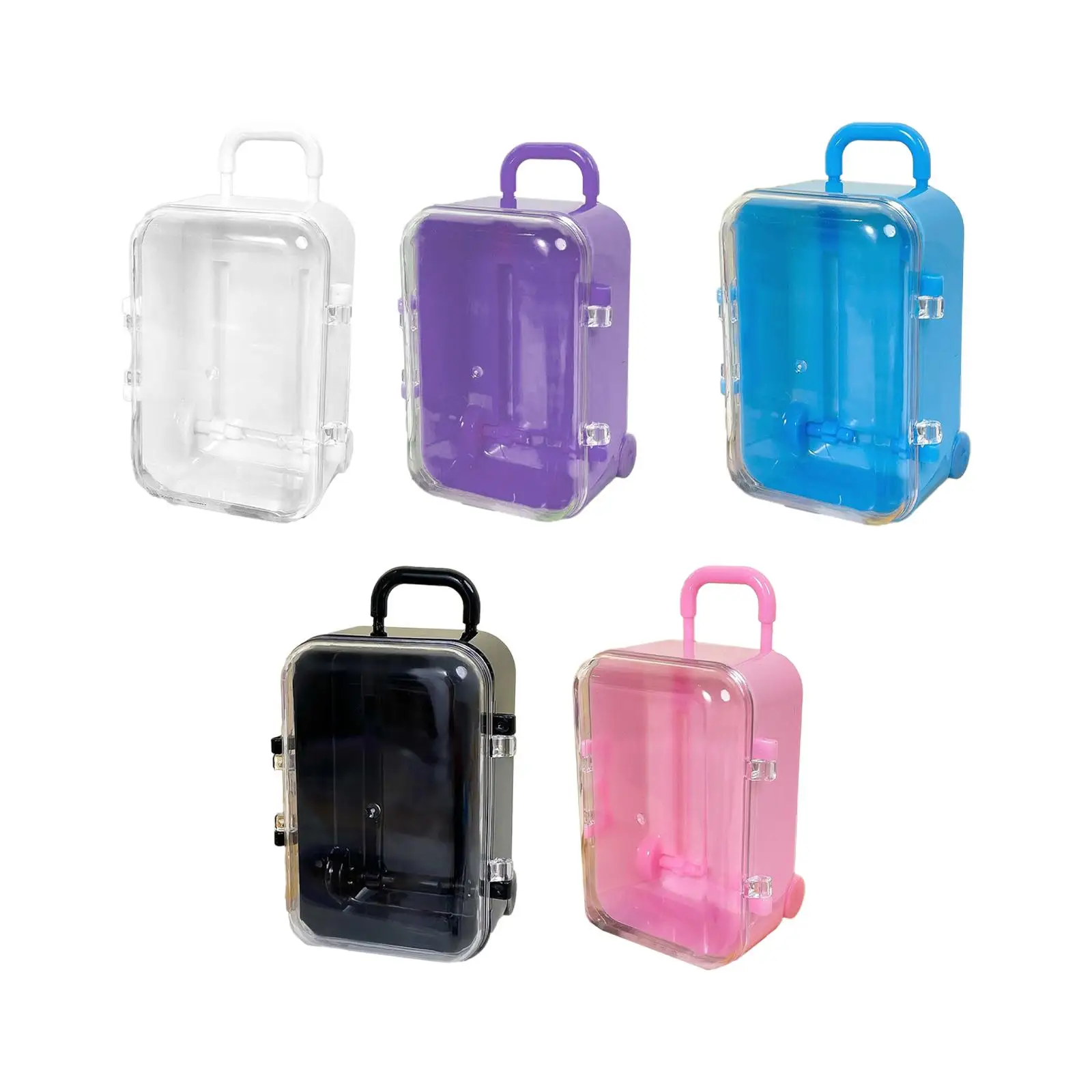 

mini Suitcases Box Miniature Tiny Jewelry Storage Case Accessory Gift Box