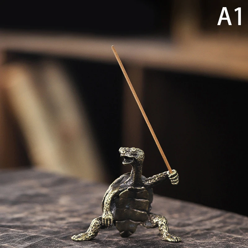 

Держатель для благовоний черепаха CANAMEK бронзовый