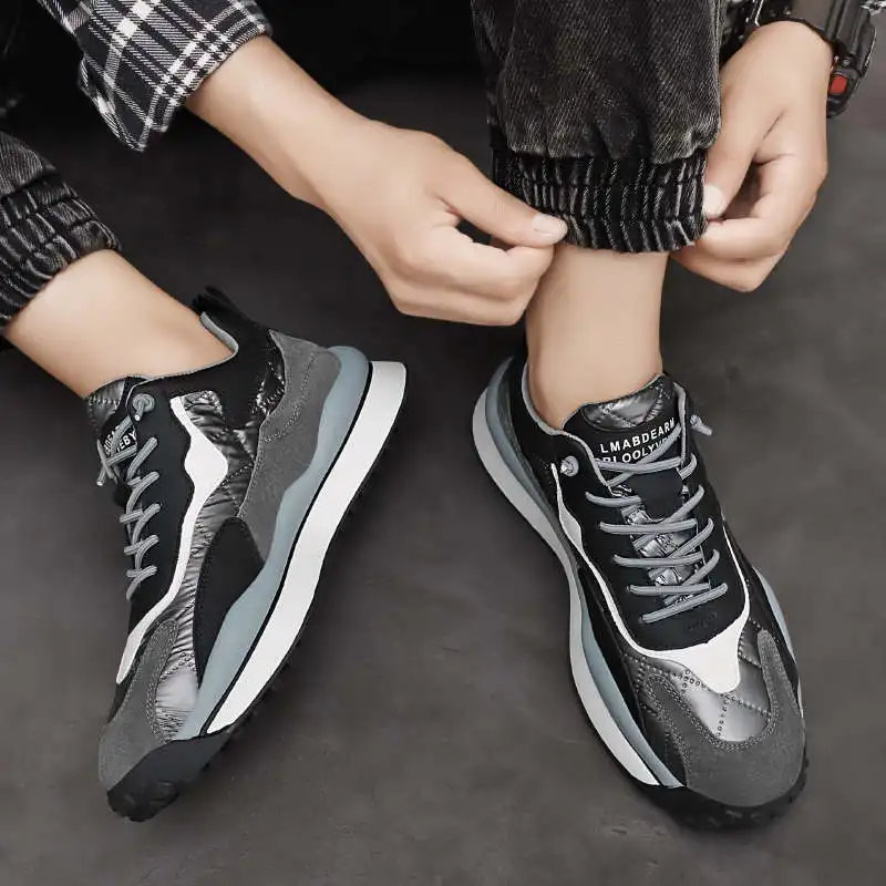 

Весенние черные кроссовки, роскошная брендовая спортивная обувь высокого качества, красивые мужские кроссовки для бега, мужские спортивны...