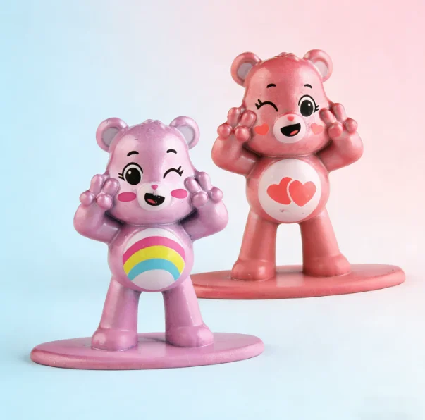 Фото Коллекционные металлические мини-фигурки Jada Nano Care Bears в закрытых пакетах: игрушки-модели, украшения, подарки для мальчиков и девочек №5