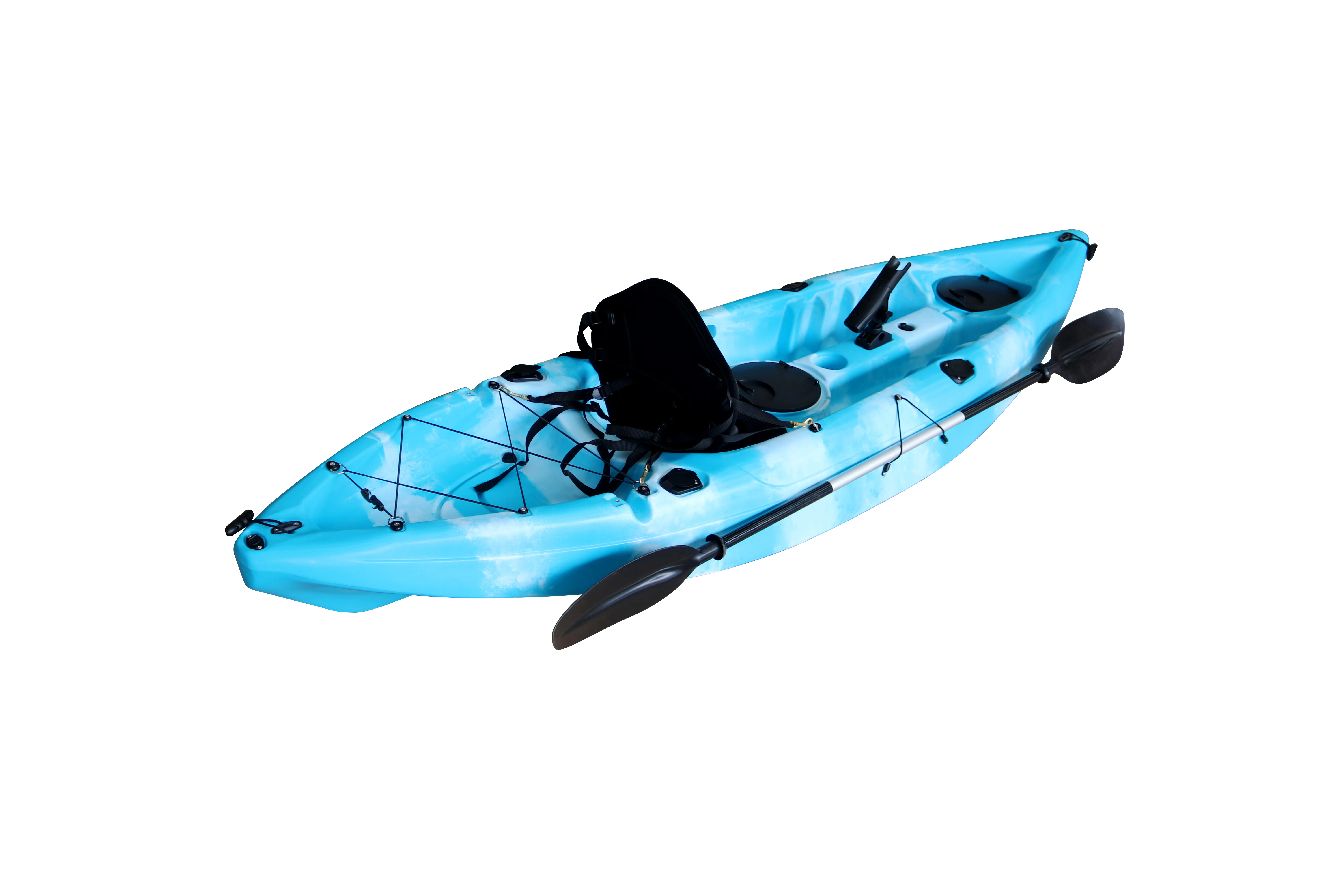 

Fishing kayak Plastic single paddle Fishing Sit On Top Kayak With hatch