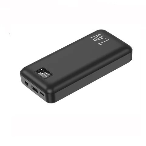 18000 мАч Power Bank, 12 В постоянного тока, портативное зарядное устройство для жилета с подогревом, куртки, Power Bank для Xiaomi iPhone, кондиционер, одежда