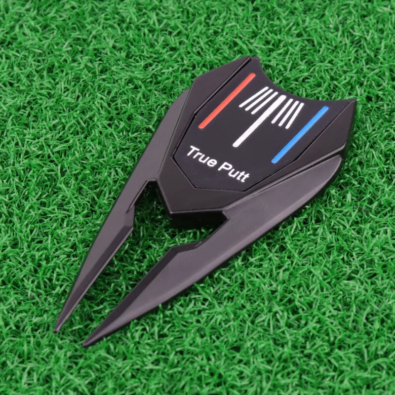 

1pc Golf Divot Repair Tools With Magnetic Three Lines Aimingball Markers Lovely Gift For Husband Wife Boy Girls Golf Ball Games