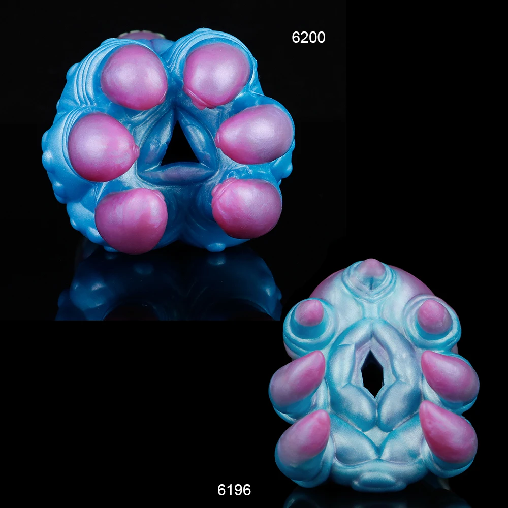 GEEBA Fantasy Мягкий силиконовый мужской мастурбатор Реалистичная вагина с животными