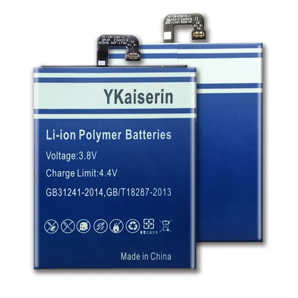 YKaiserin BM3A аккумулятор сотового телефона для Xiaomi Mi Note 3 5500 мАч портативные