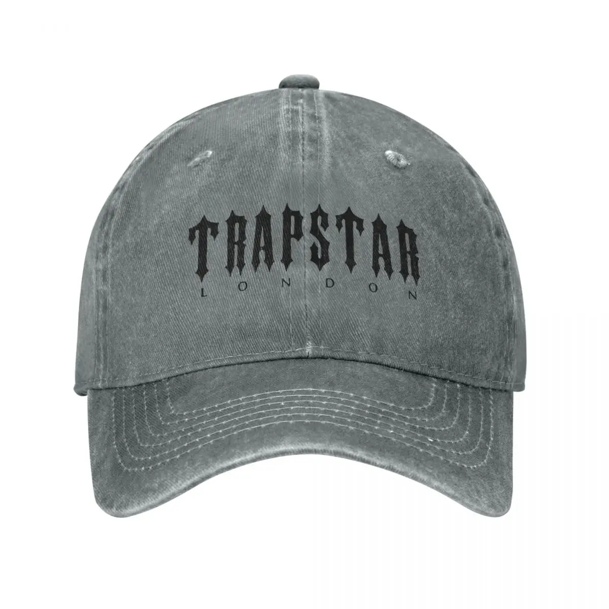 

Trapstar London Brand Baseball Caps Retro Distressed Denim Washed Snapback Cap Unisex Style Outdoor Running Golf Fit Caps Hat