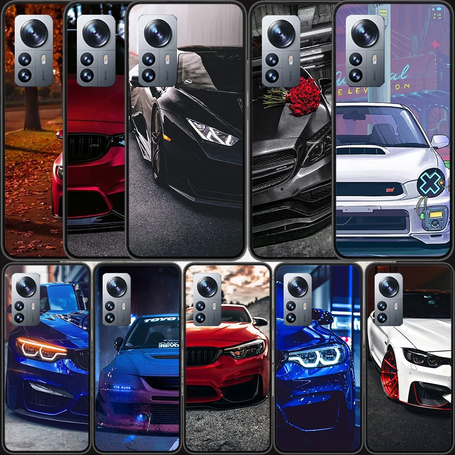 

Hot Blue Red for Bmw Phone Case For Xiaomi Mi 12 11T 10T 9T Pro 12X 11i 11 Ultra 10 Lite 5G 9 8 6X 5X Capa Coque