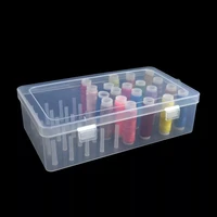 2022 sewing thread storage box 42 pieces spools bobbin carrying case container holder craft spool organizing case sewing storage