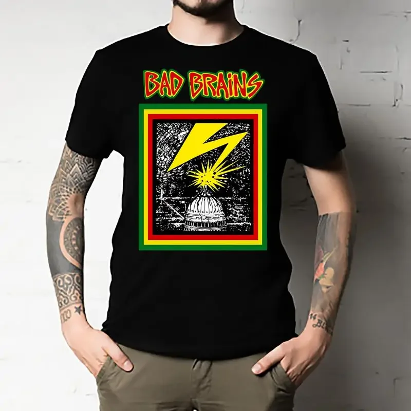Фото Футболка Bad Brains Capitol S M L Xl 2Xl, совершенно новая, официальная. №1
