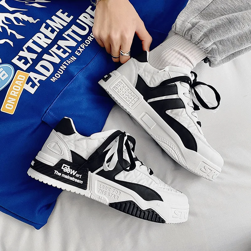 

Niche design 2023 new board shoes port style shoes fashion men's casual Senshi original Suguo tide shoes