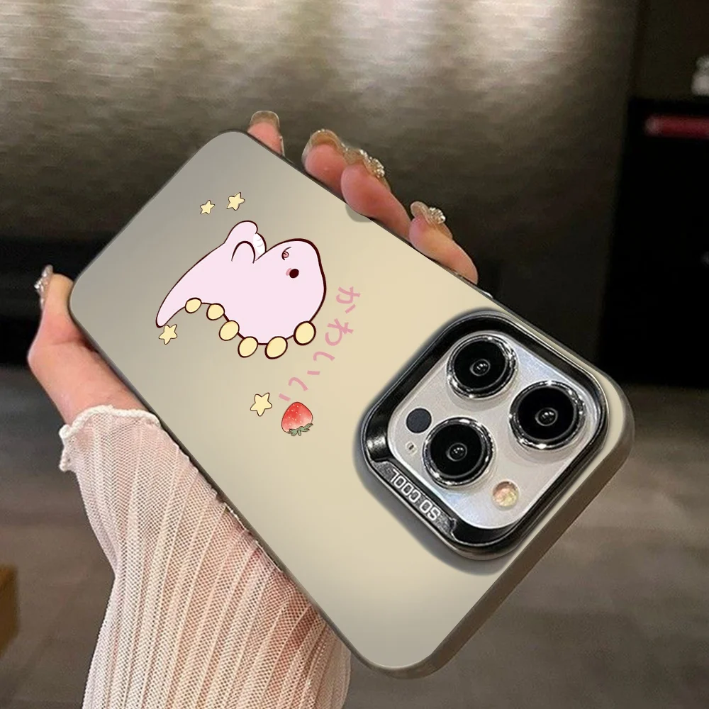 Чехол для Vivo Y91C Y91i Y93 Y95 1820 2015 V30E V17 V2026 V2029 S1 Pro Cute Dinosaur Cover Vivo1811 1816 1920 1906 IMD Plating