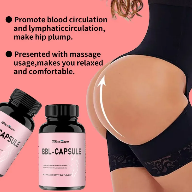 

1 bottle of bbl capsule improves metabolism improves hip curve makes hips plump elastic promotes blood circulation health food