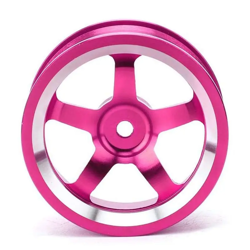 Алюминиевые колесные диски 52 мм 8 шт. для RC 1/10 On-Road Drift Traxxas HSP Tamiya HPI - темно-синие и