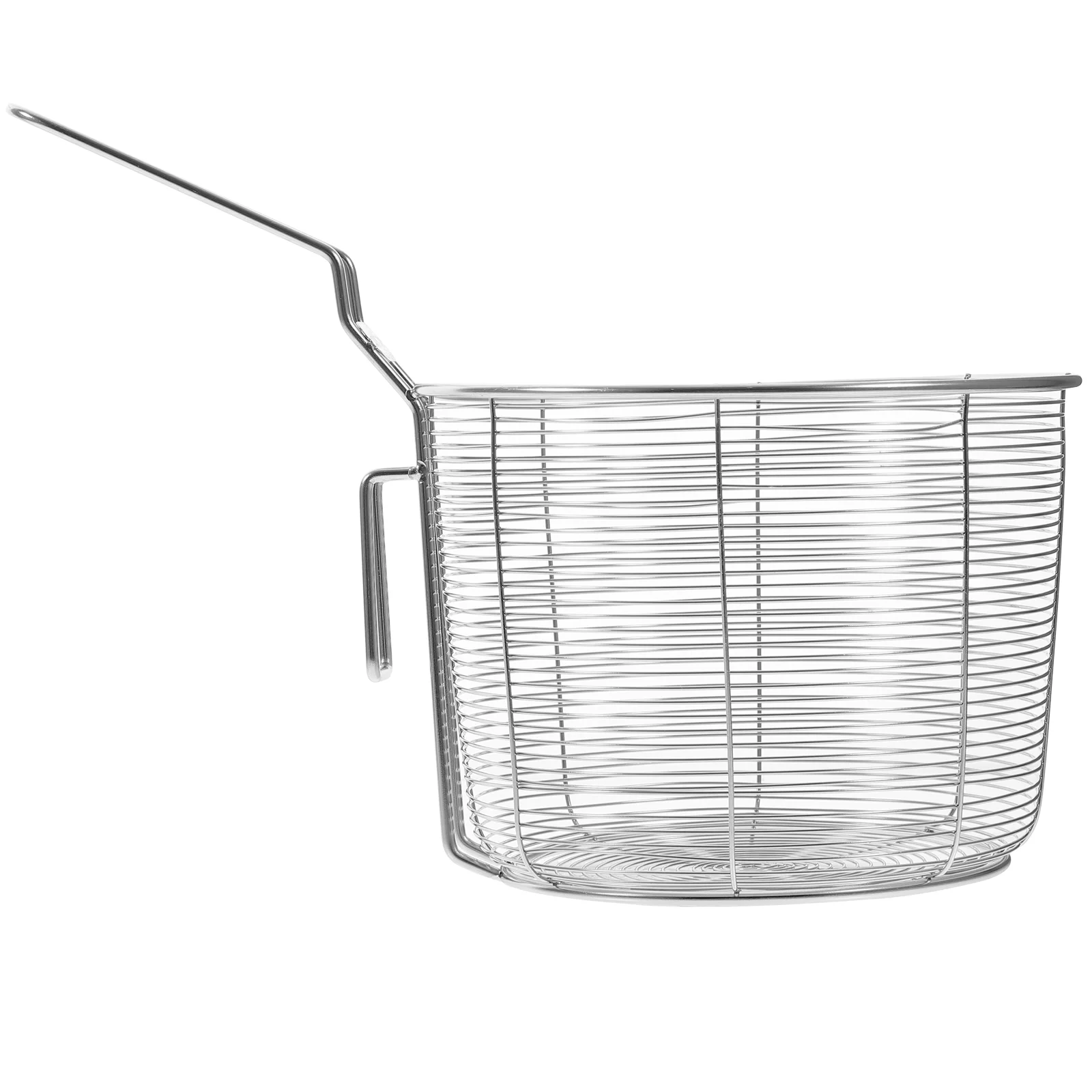 

Portable Hot Pot Colander Frying Food Spoon 28X16X11CM Filter Silver Stainless Steel Filtering Baskets Mesh Kitchen