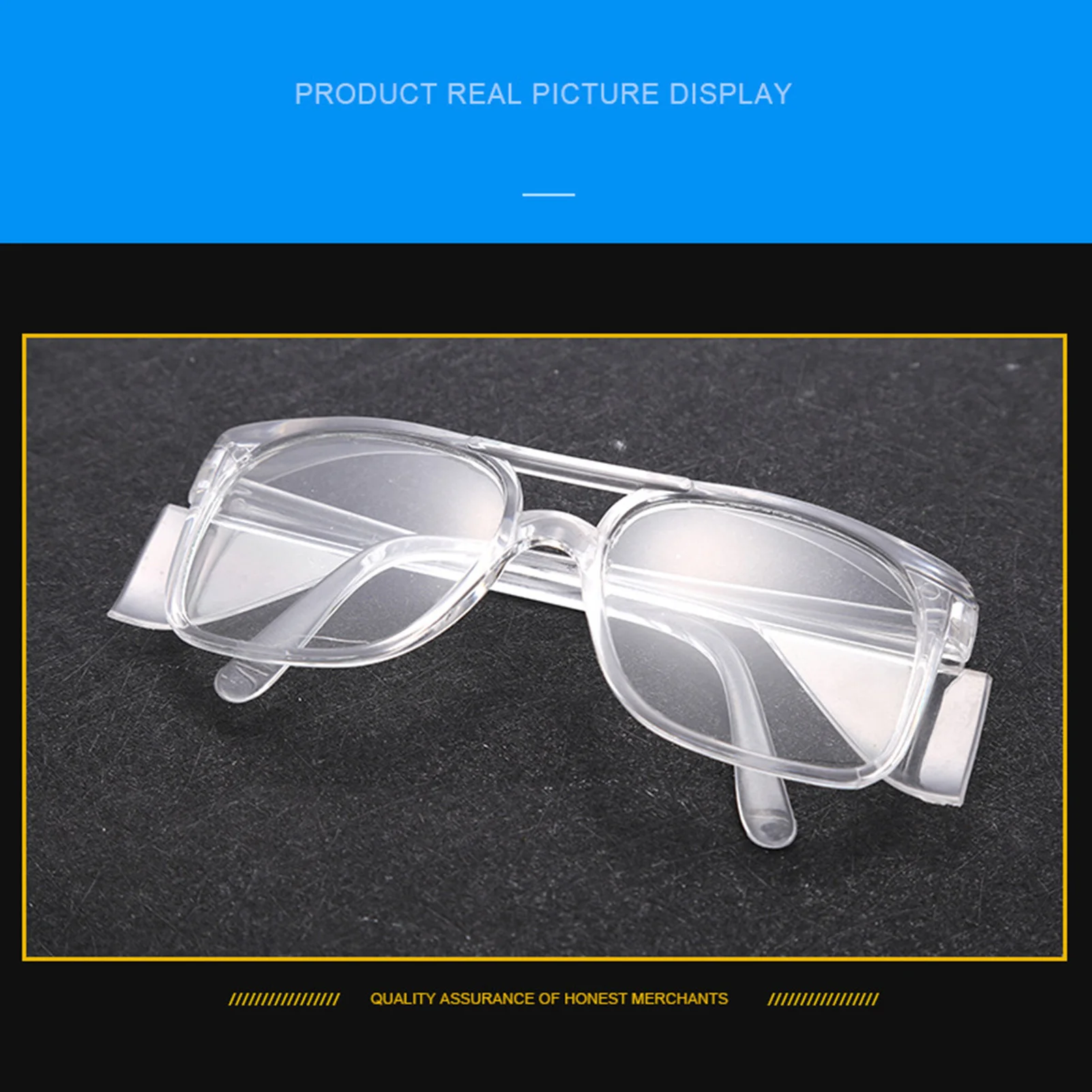 Фонари с боковыми экранами прозрачные линзы защита глаз очки для лабораторной