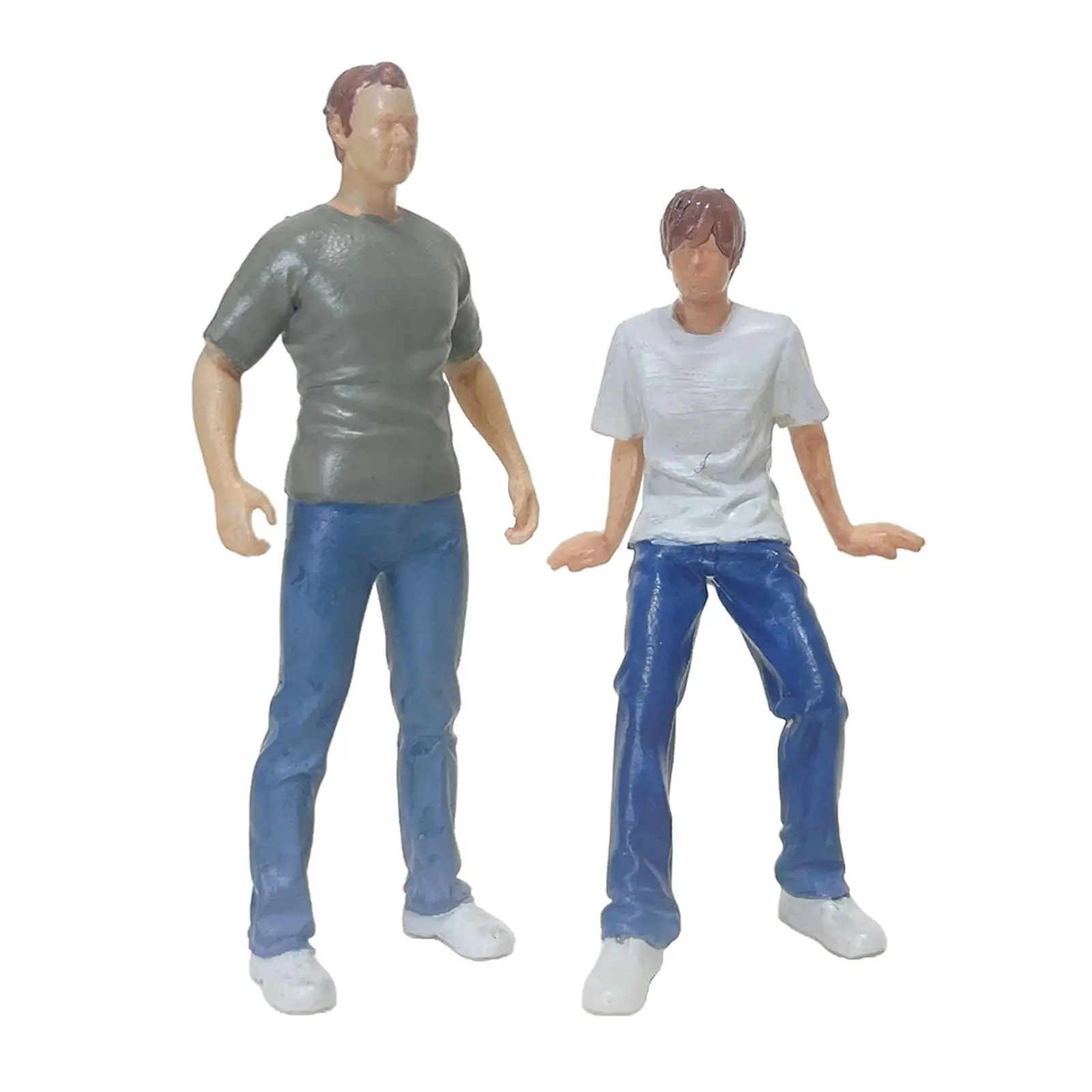 

Миниатюрные люди 1:32 окрашены планшетом