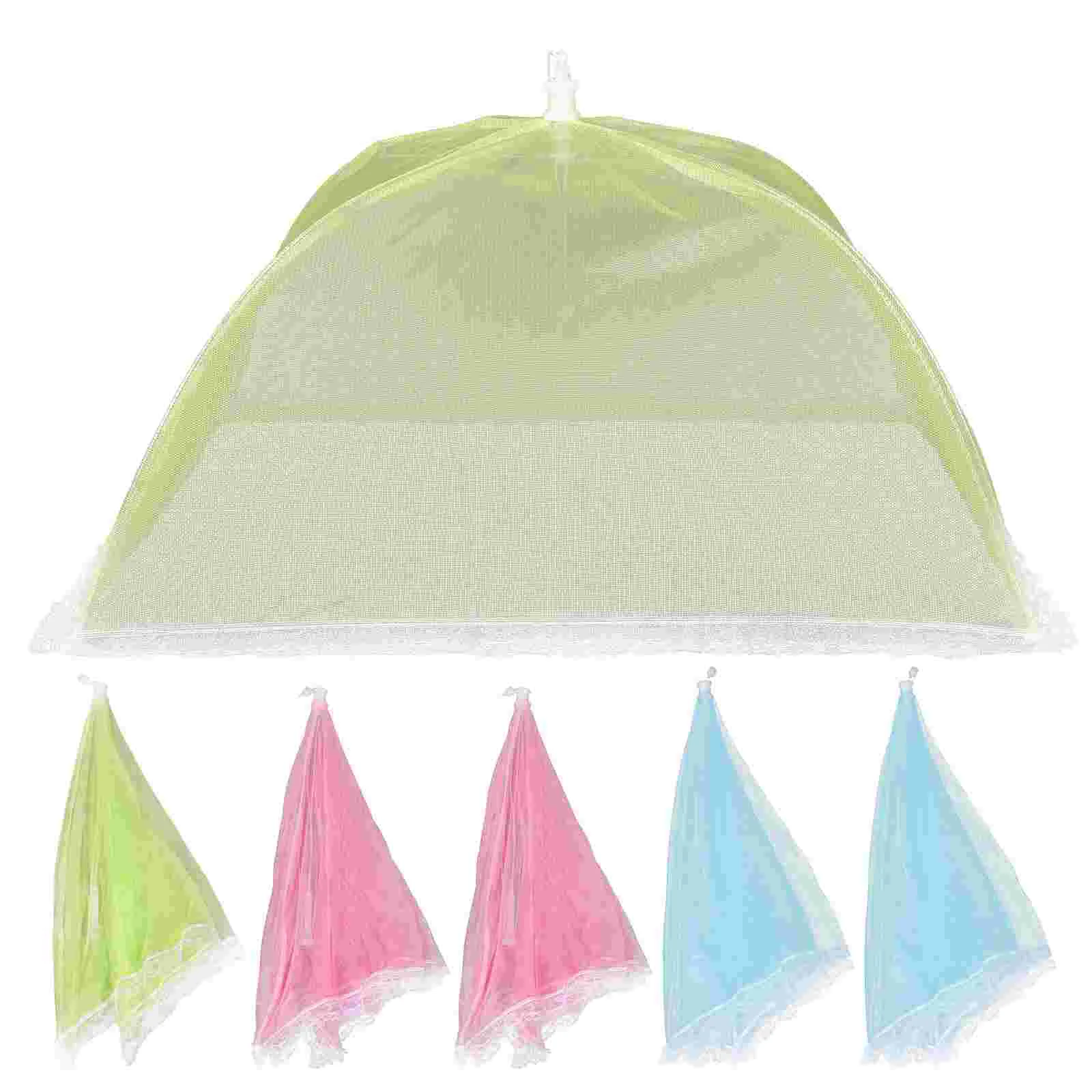 

Cover Protector Table Dish Mesh Tent Foldable Cuisine Net Dishes Home Collapsible Dining Kitchen Protectors
