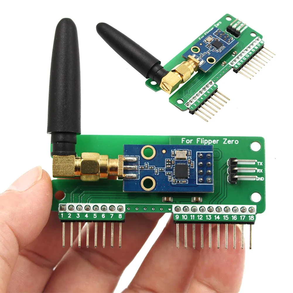 Макетная плата для Flipper Zero WiFi NRF24 + ESP32 модуль мыши GPIO CC1101 аксессуар нулевой