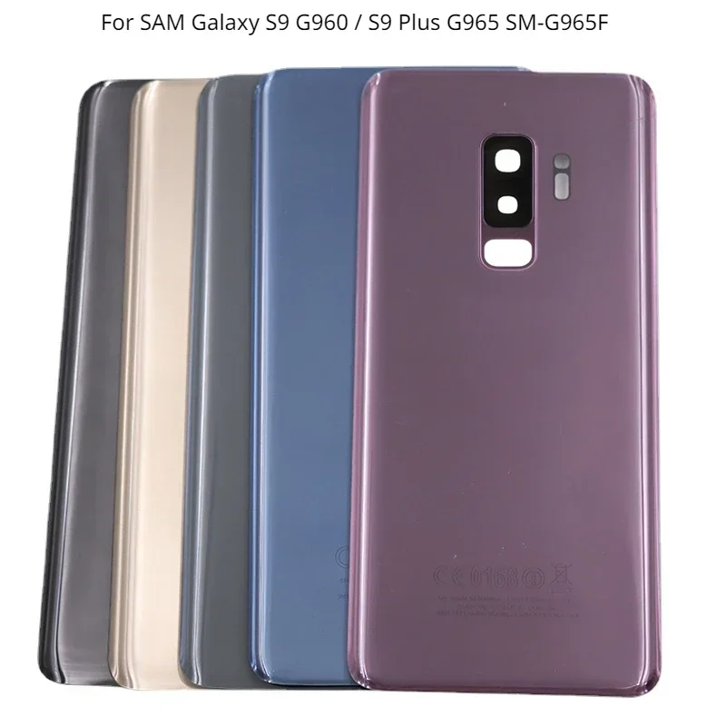 Для Samsung Galaxy S9 g960/S9 Plus g965 SM-G965F задняя крышка аккумулятора стеклянная панель корпус