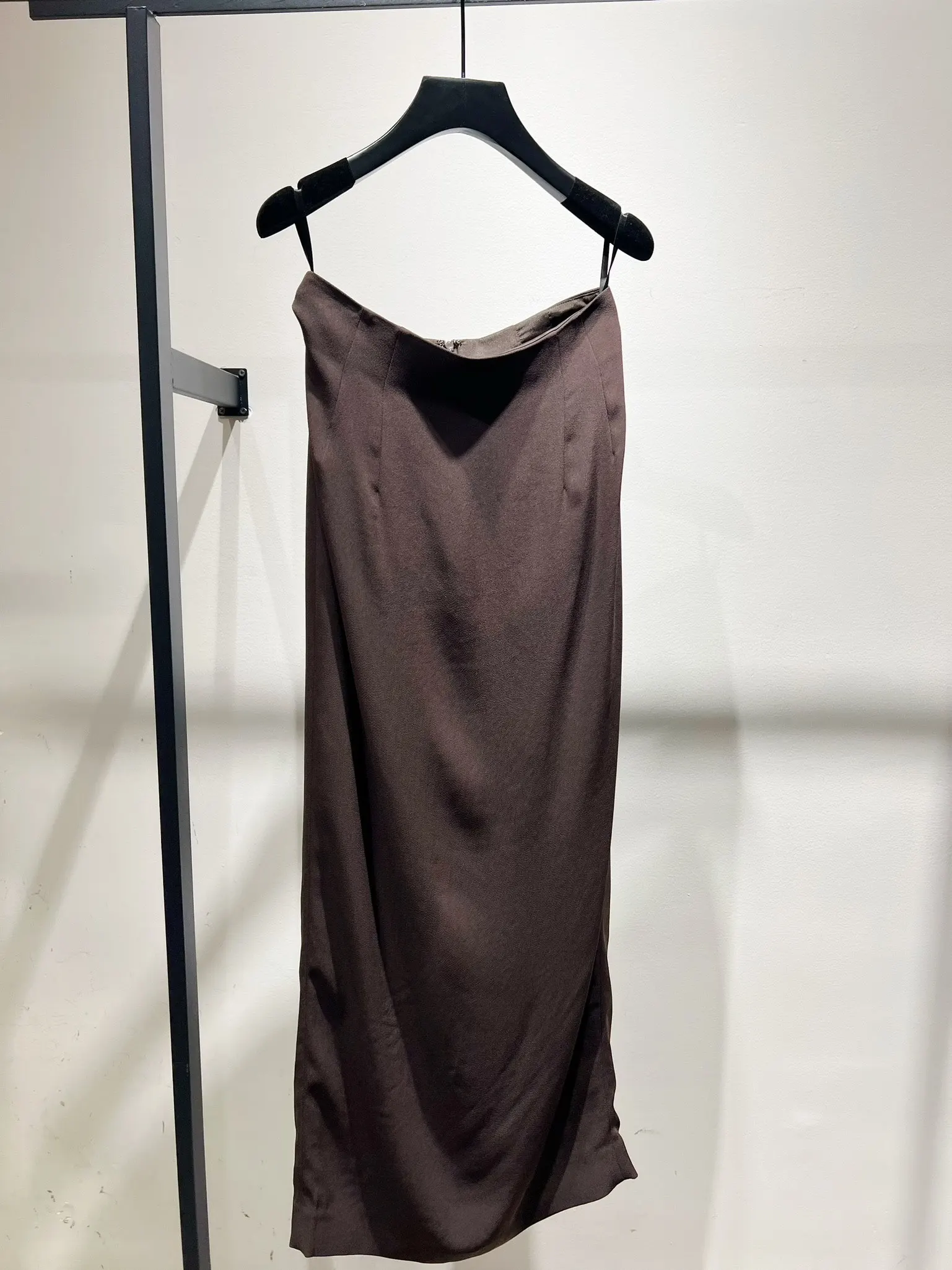 

2023 new acetic acid match silk skirt