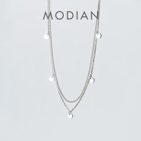 Цепочка Modian Classic из серебра 925