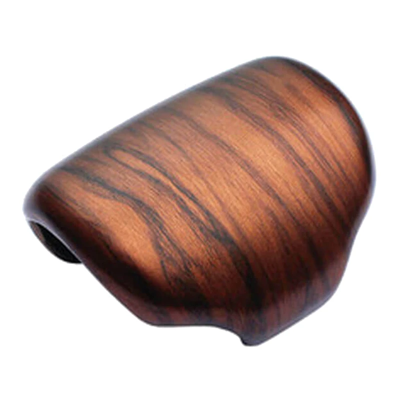 

ABS Peach Wood Grain Gear Lever Shift Knob Cover Trim for Honda CR-V CRV