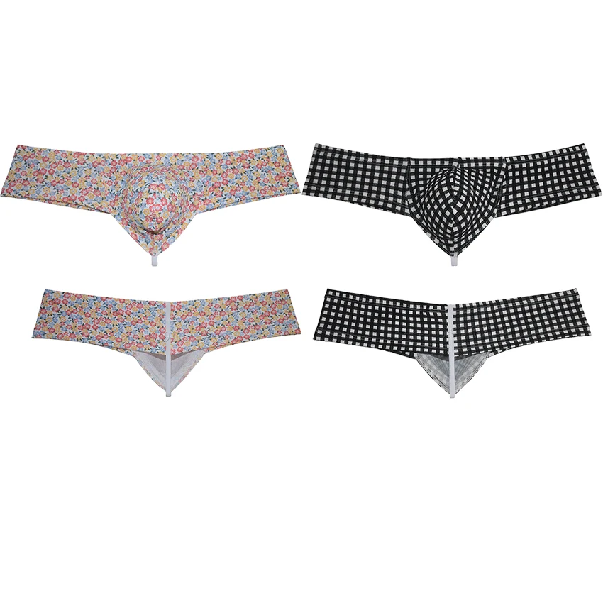 Мужское трикотажное нижнее белье с пузырьками воздуха и эластичным карманом для