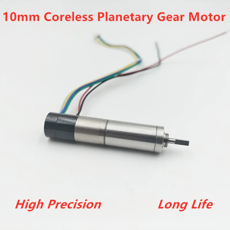 

Планетарный мотор-редуктор без сердечника 10 мм с энкодером постоянного тока, микроредуктор с полой чашкой, двигатель для гуманоидного робота, децепристые ручные соединения