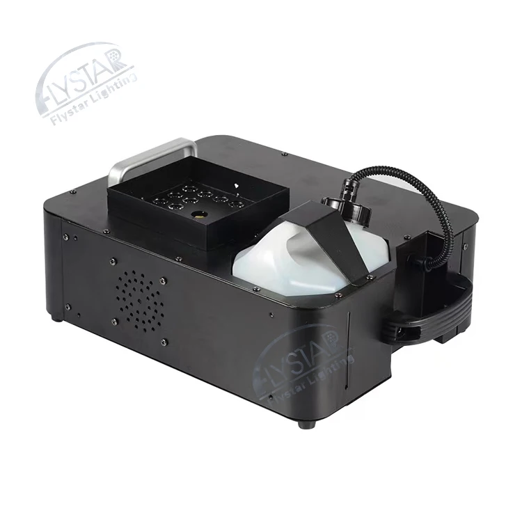 

Hot Sell 24*3W 3in1 Mini 1500w Fogging Machine LED UP Fog machine Upward Spray Smoke Machine