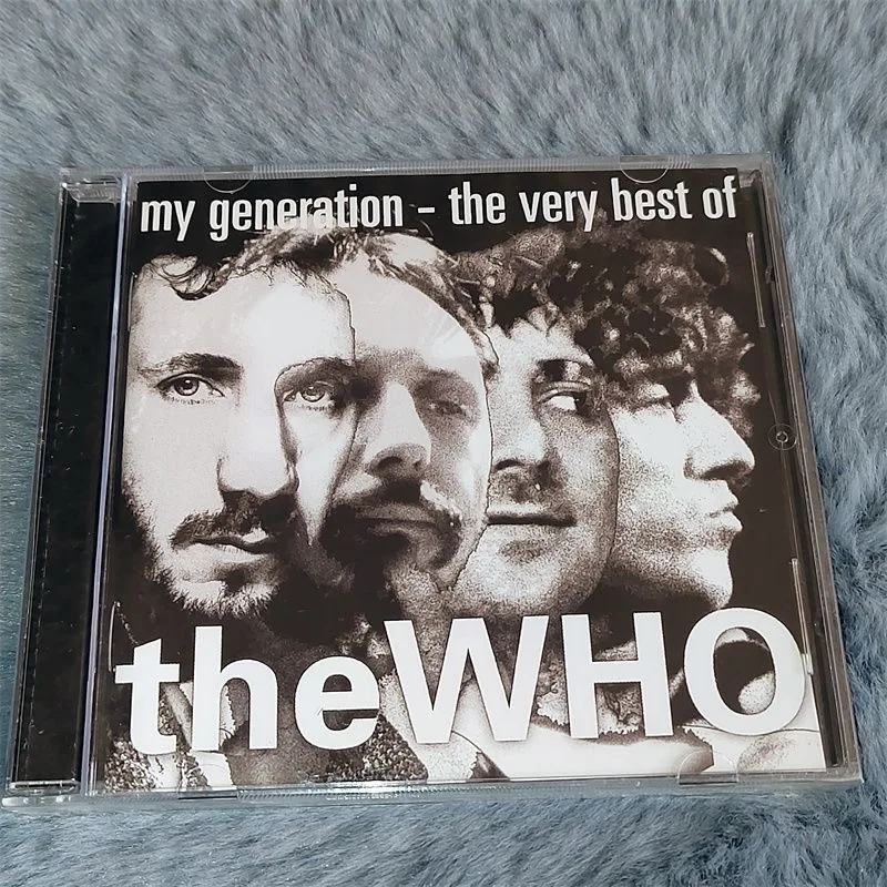Музыкальный компакт-диск рок-группы The Who Roger Daltrey My Generation самый лучший альбом