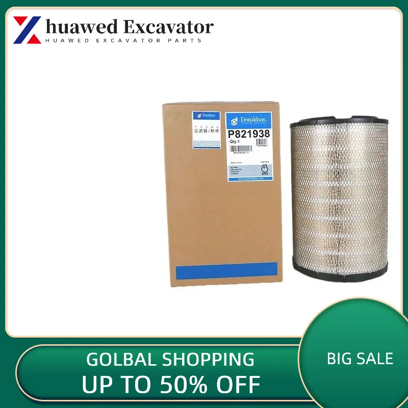 

Donaldson P821938 air filter suitable for Sumitomo sh210 Hitachi zx200