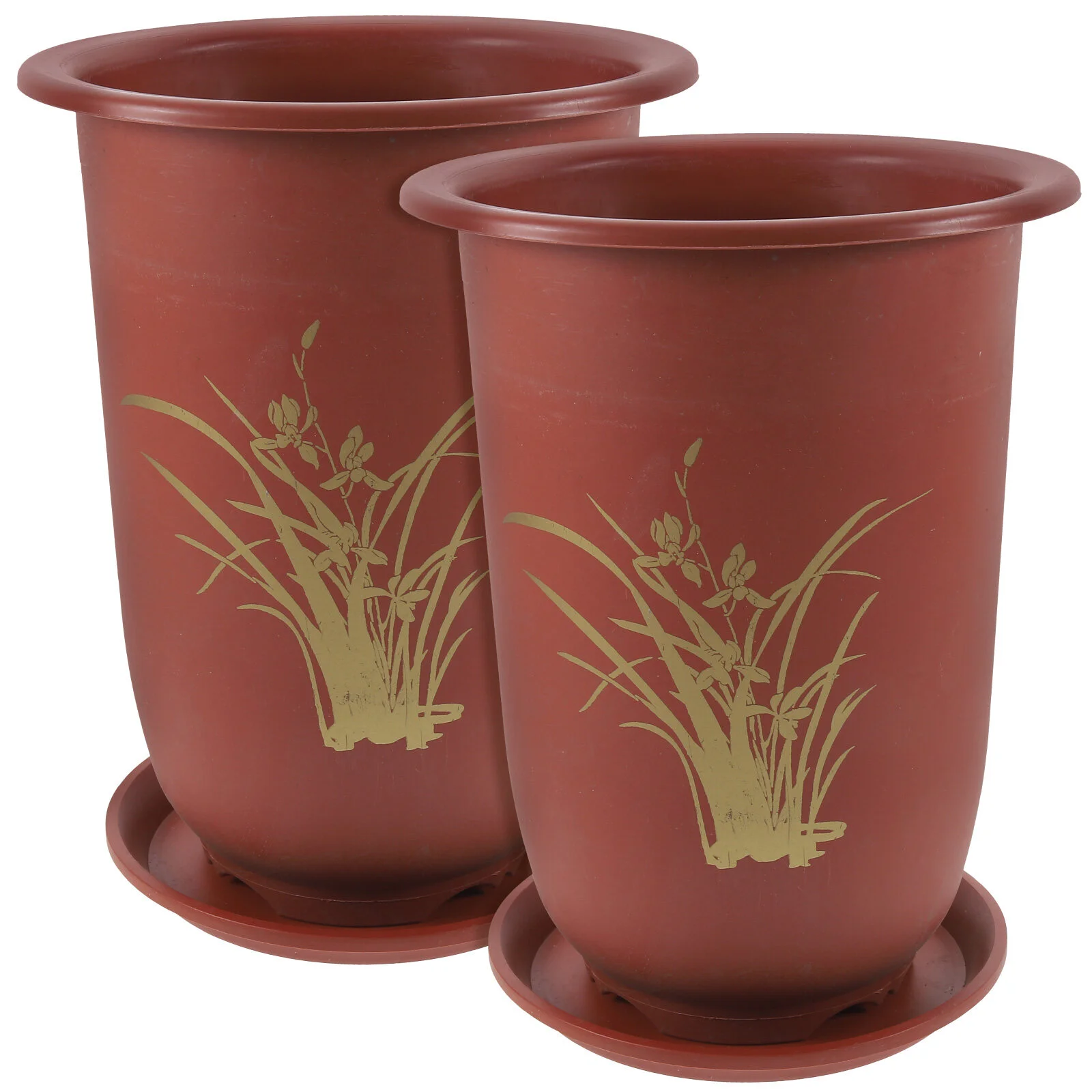 

Decorate Orchid Pot Saucer Planting Planters Resin Nursery Spring Outdoor Flower