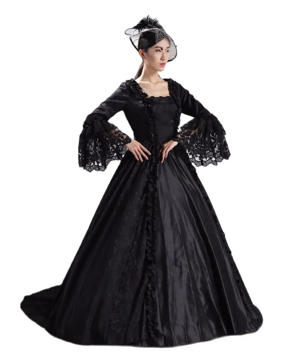 

Женское платье в готическом стиле