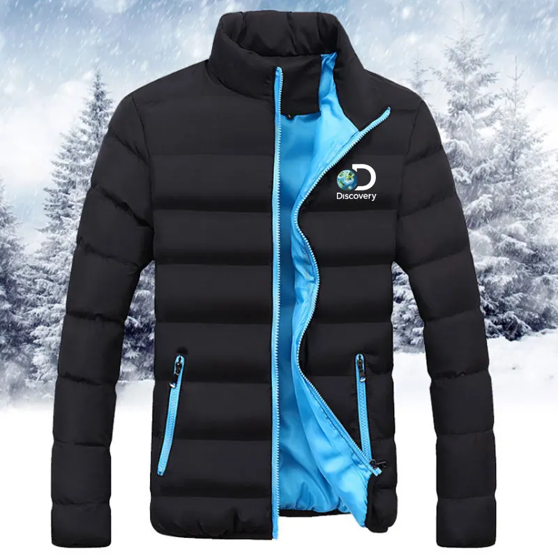 

Autumn Winter New Discovery Channel Parka Casual Jackets Men Expedition Scholar Down Jacket Outdoor Street Fashion Clothing Coat