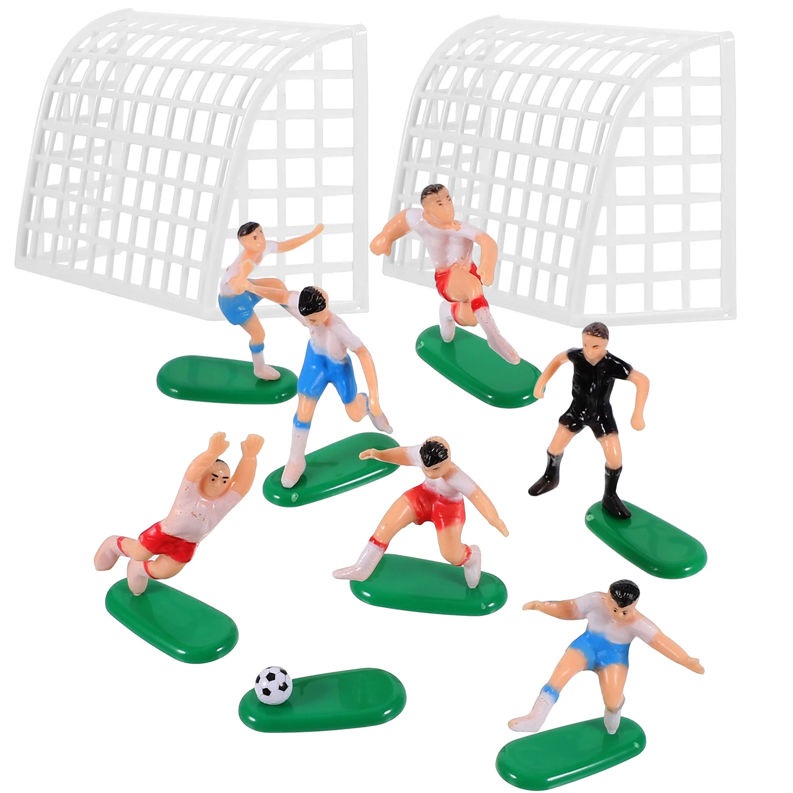 Настольный футбол декоративные аксессуары для торта реквизит футбольной
