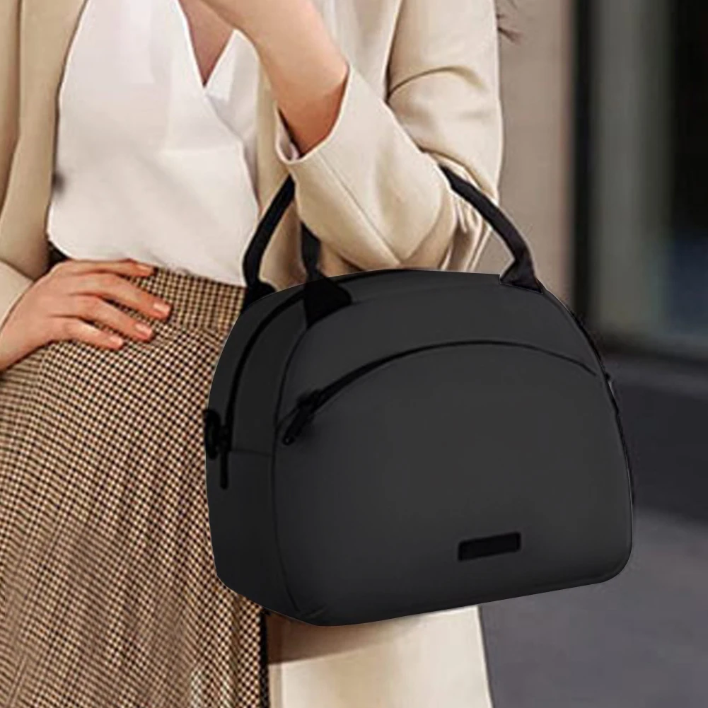 

Large Capacity Crossbody Lunch Bag Fresh Thermal Food Box Pouch Leakproof for Picnic for Office Workers