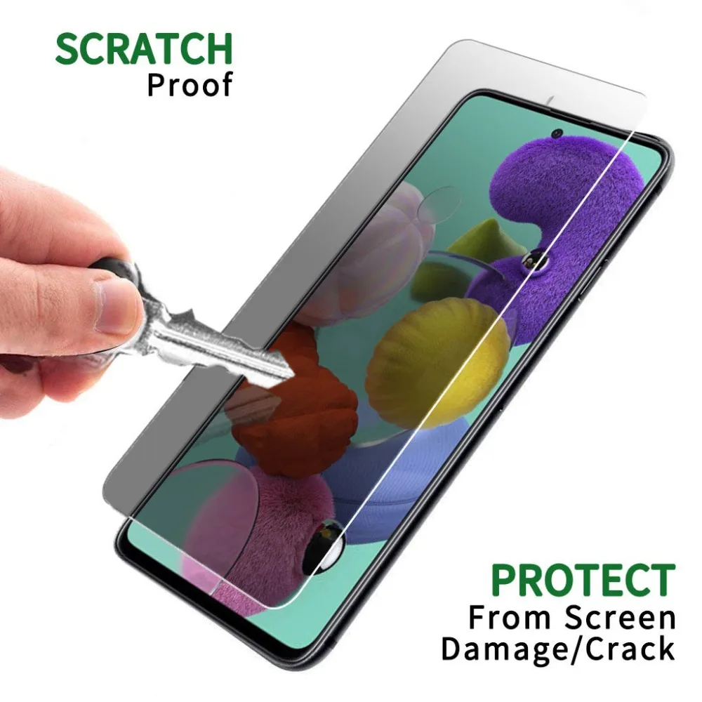 3 шт. закаленное защитное стекло для Samsung Galaxy A91 A71 A72 A51 A52 A31 A21s A90 A70 A30 A50 S |