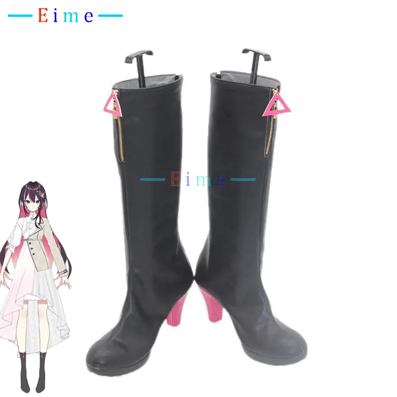 AZki косплей ботинок из искусственной кожи